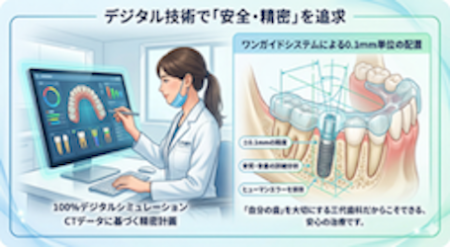 三代歯科医院のインプラント治療